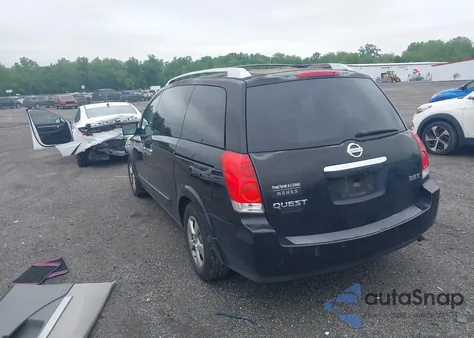 2007 Nissan Quest 3.5 S из США, поврежденный, VIN 5N1BV28UX7N132866